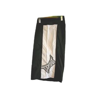 TAPOUT Men's Olive Green, White and Black Fight Shorts Size Large